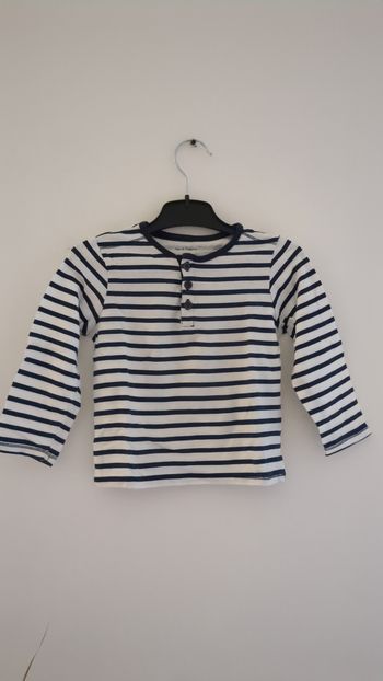 T-shirt manches longues Pat et Ripaton 24 mois