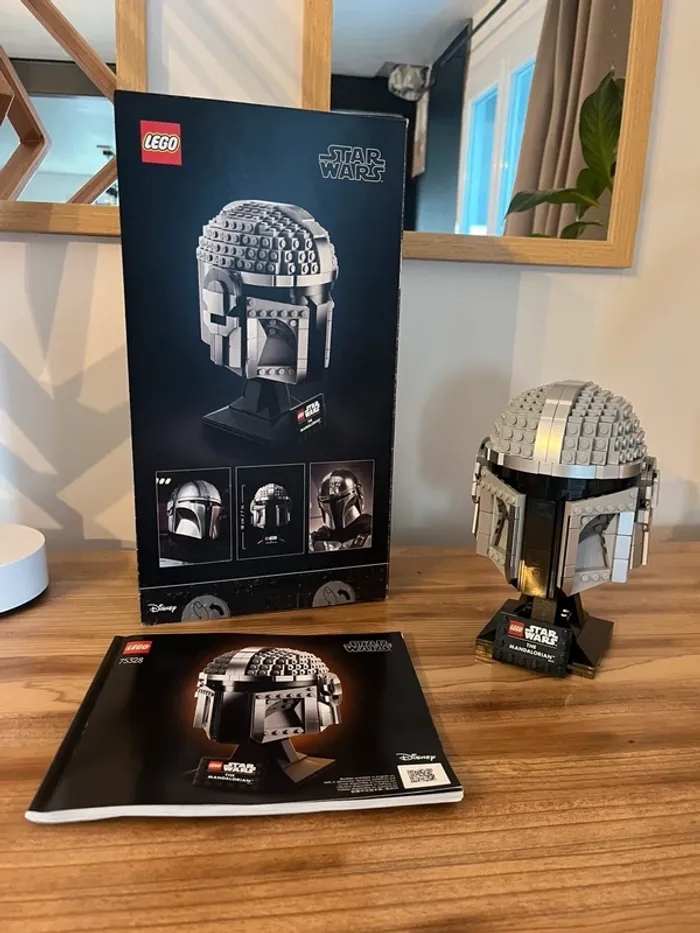 Lego - Casque The Mandalorian 75328 - Star Wars - kit lumière led - photo numéro 8