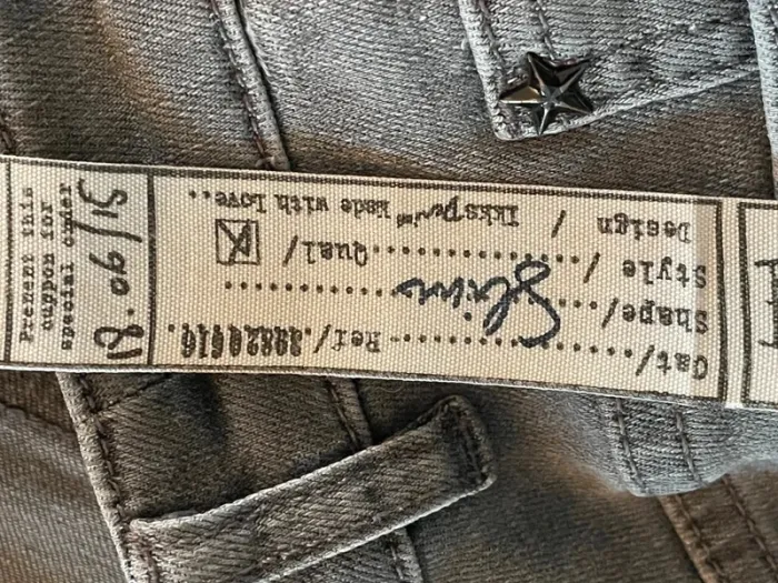 Superbe jean gris délavé IKKS - photo numéro 6