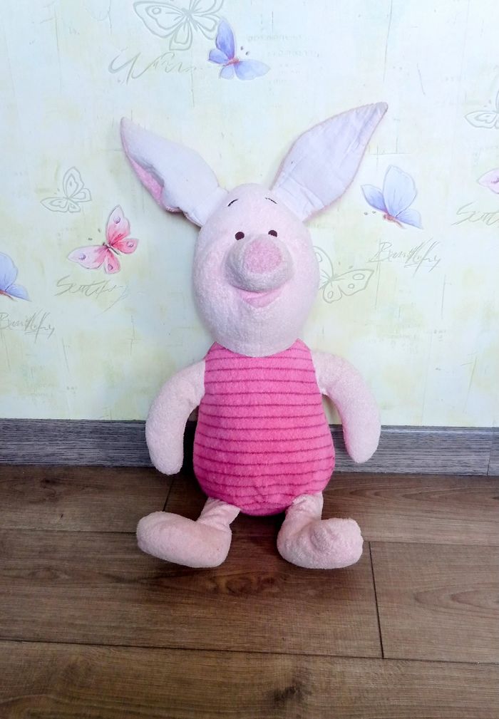 Peluche Porcinet Disney 65 cm - photo numéro 2