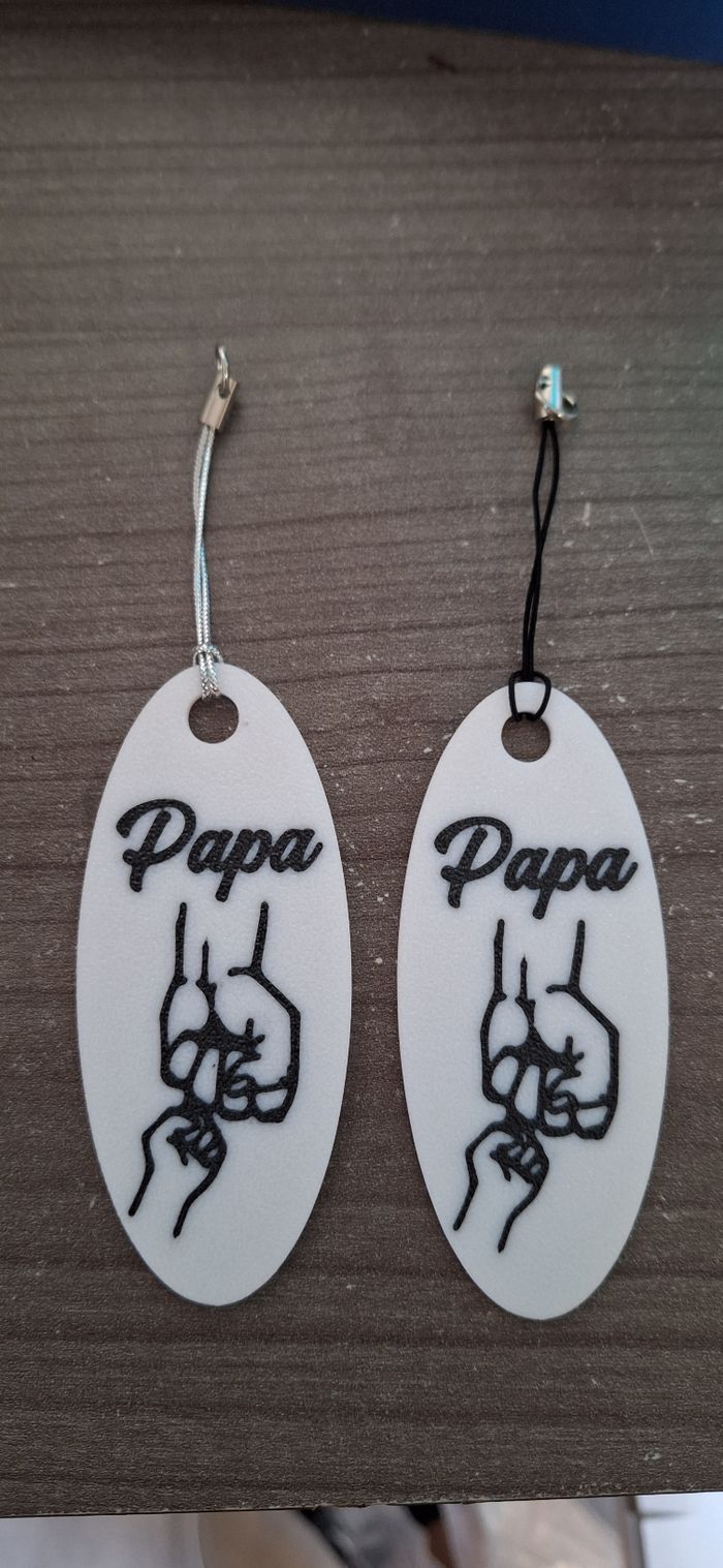 Porte clé naissance