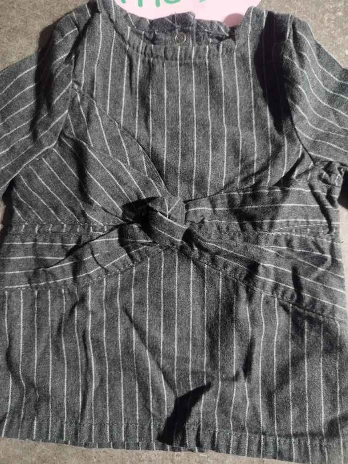 Ensemble gilet robe collants 1 mois - photo numéro 4