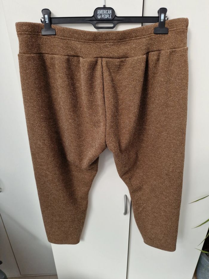 Pantalon Chaud Molletonné Marron - photo numéro 3