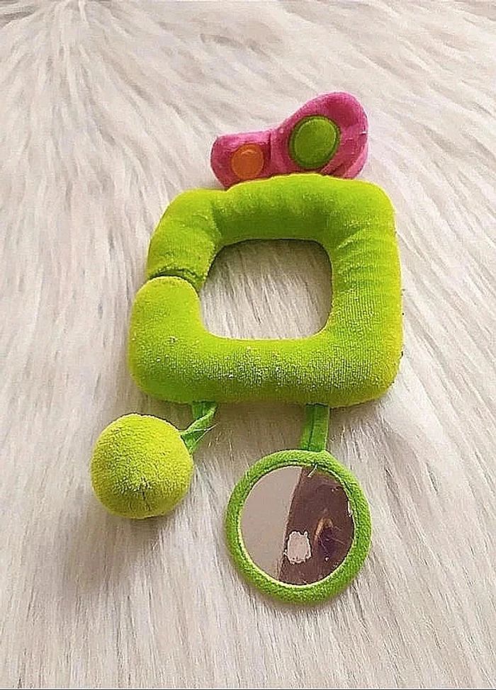 Jouet anneau bébé avec miroir - photo numéro 2