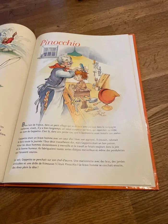 Livre Mes plus beaux contes Les Trois petits cochons / Pinocchio - photo numéro 9