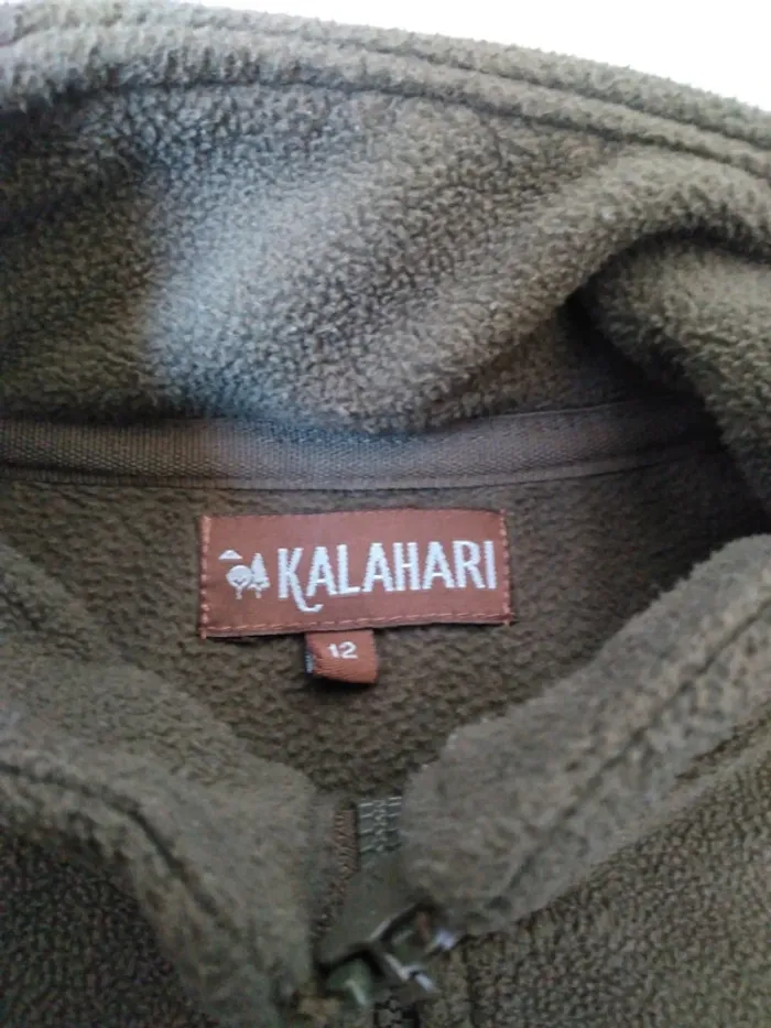 Polaire militaire vert kaki - photo numéro 2