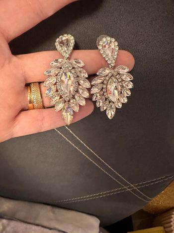 Boucle d’oreille soirée mariage