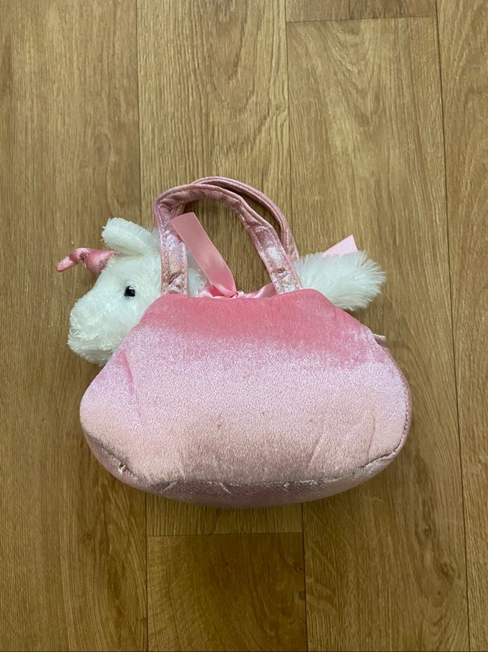Jouet peluche licorne des la naissance - photo numéro 2