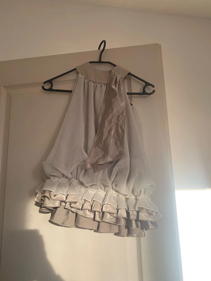 Robe à volant