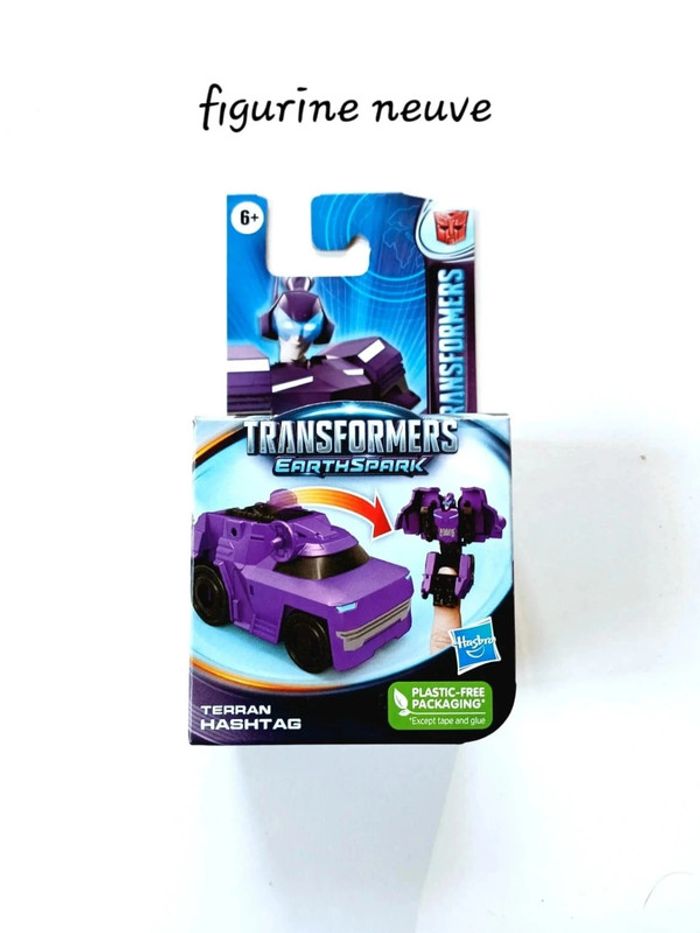 Figurine Transformers Earthspark Terran Hashtag