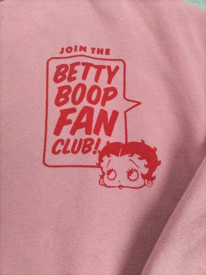Sweat Betty Boop Pull&Bear – Taille S - photo numéro 3