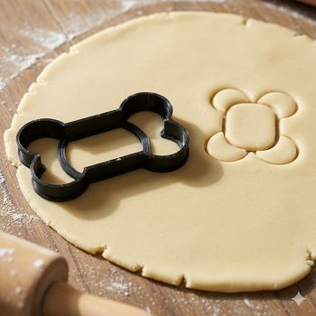 Emporte-pièce forme os 8 cm pour biscuits et pâtisseries maison