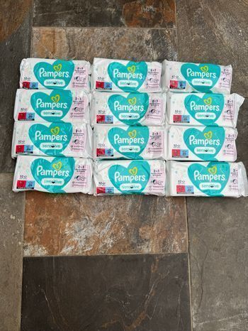 Lingettes Pampers Sensitive