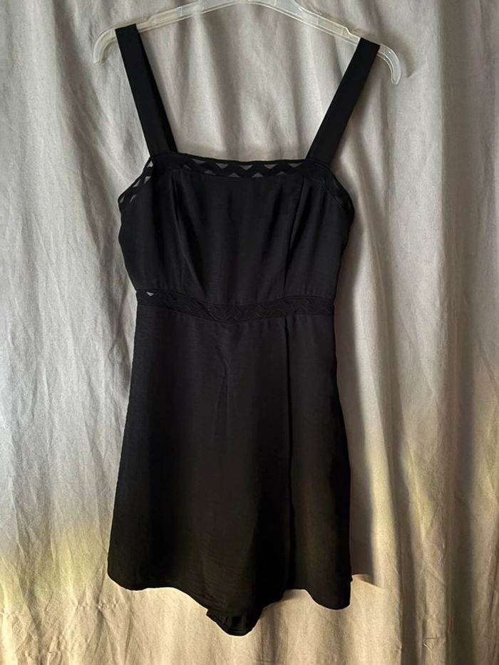Combi short noir cache cache