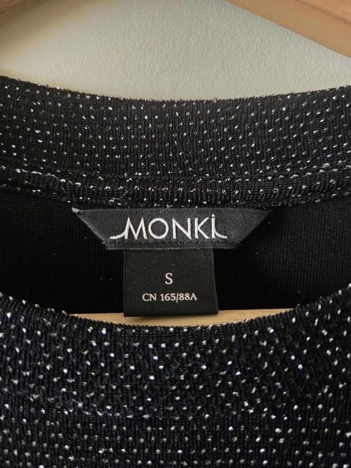 robe Monki noir et argenté taille S - photo numéro 7