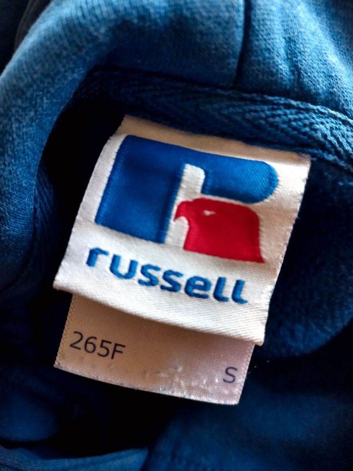 Sweat à capuche bleu - photo numéro 4