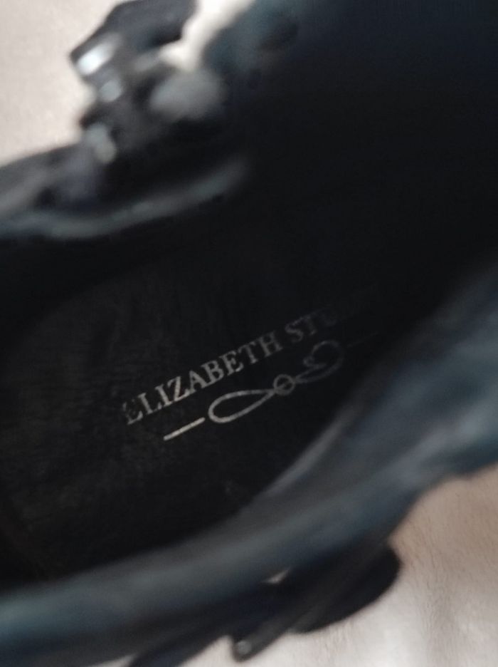 Bottines noires cuirs velour taille 38 - photo numéro 6