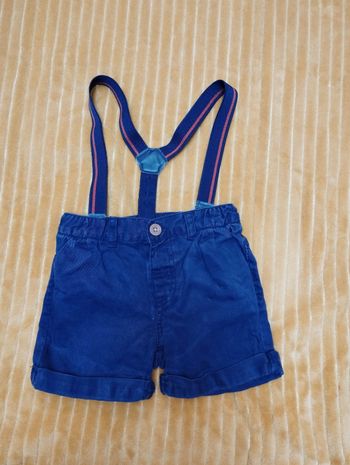 Short habillé à bretelles