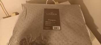 Jeté de lit neuve 250x260 cm marque LINDER tisseur créateur
