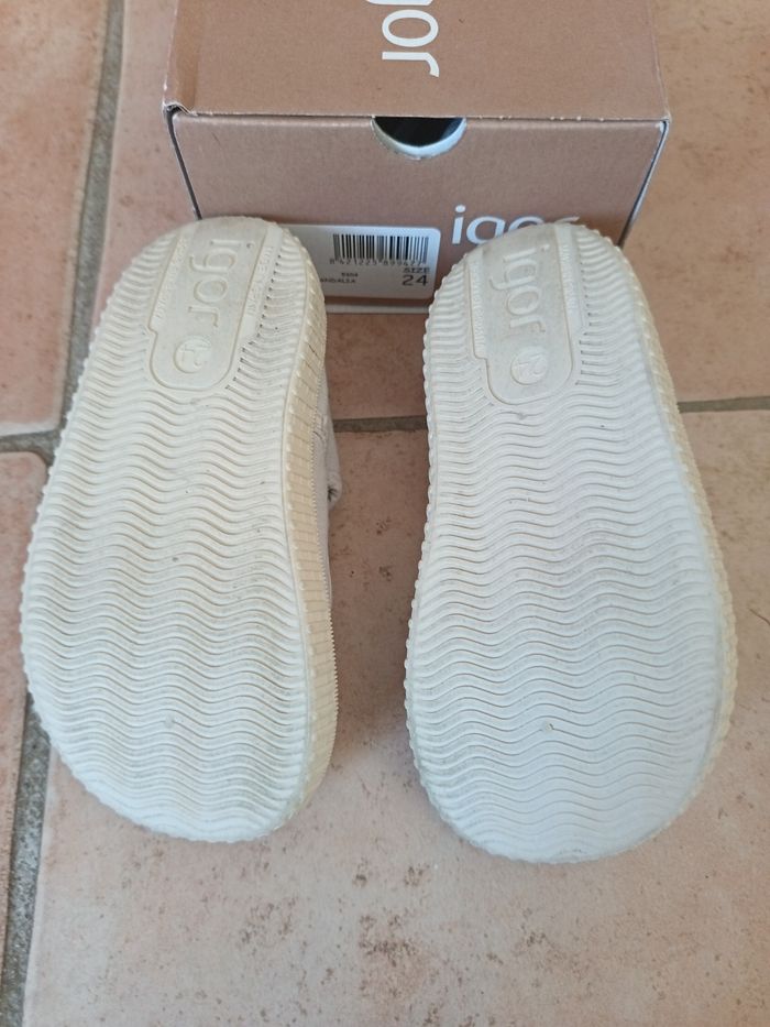 Sandales tissus souples comme neuves Igor - photo numéro 4