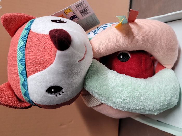 Hochet à poignées Alice la renarde - Lilliputiens - photo numéro 2