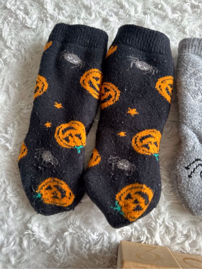 Lot de deux paires de chaussettes taille 21 - photo numéro 2