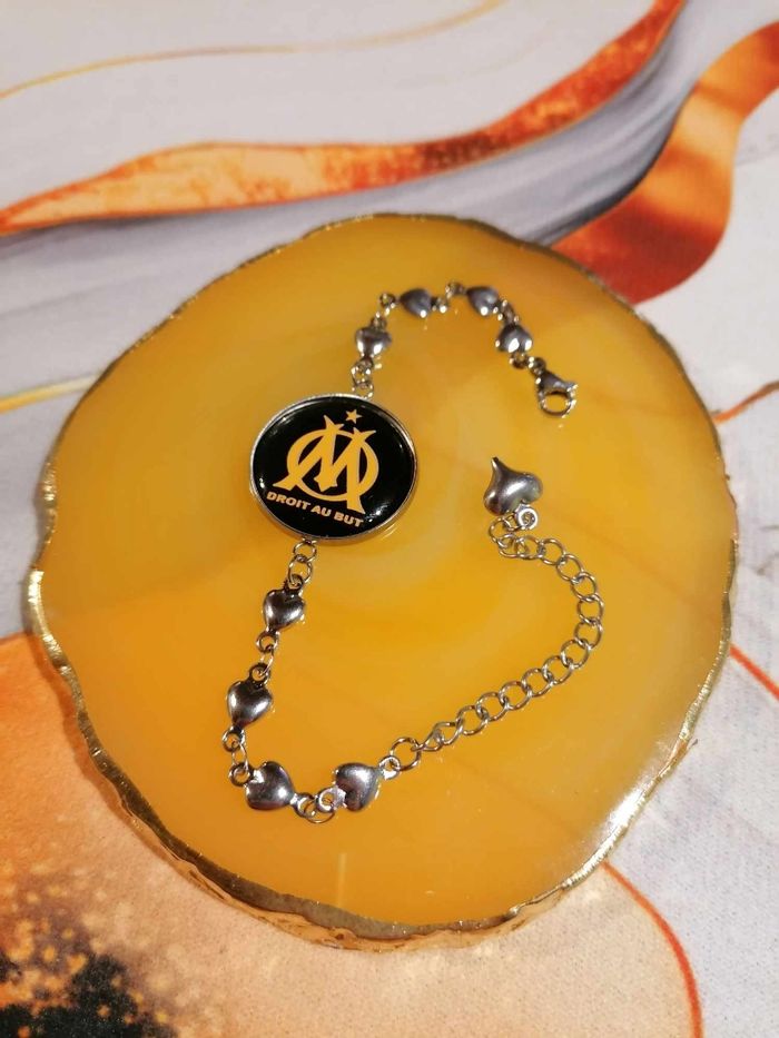Bracelet coeur olympique de Marseille - photo numéro 2