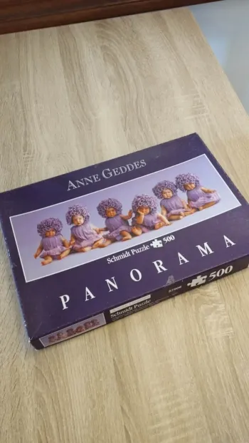 🧩 Puzzle 500 pièces Panorama – Photo Anne Geddes – Schmidt
