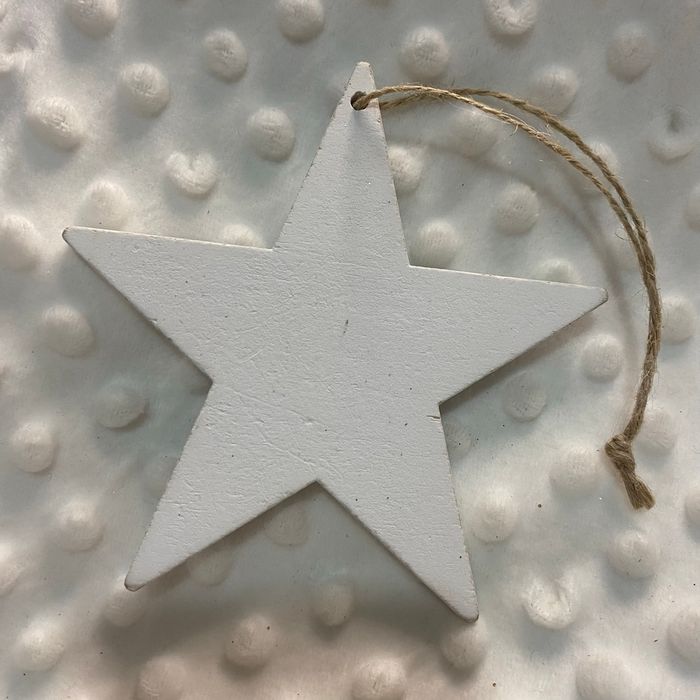 Suspension étoile “Joyeux Noël” en bois gravé ⭐️ - photo numéro 3