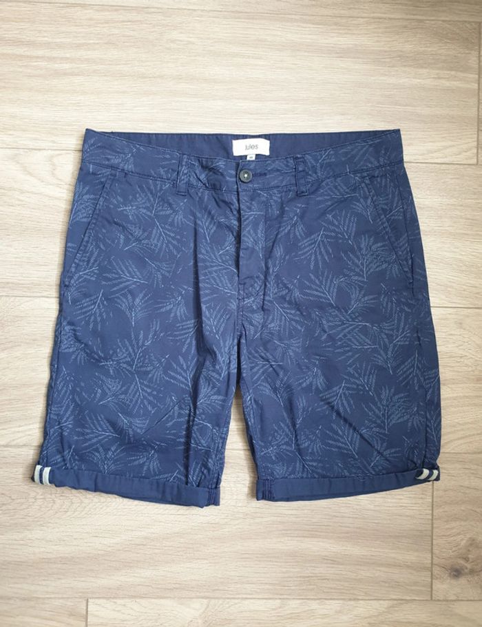 Bermuda bleu homme Jules