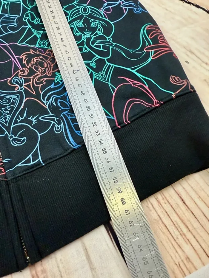 Hoodie gilet zippé à capuche Disney Aladin Tokyo Disneyland - photo numéro 11