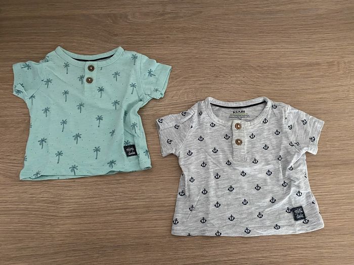 Lot 6 t-shirts 1 mois - photo numéro 2