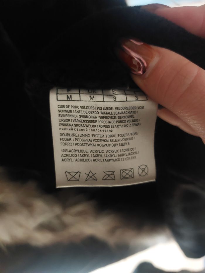 Manteau long cuir et fourrure - photo numéro 6
