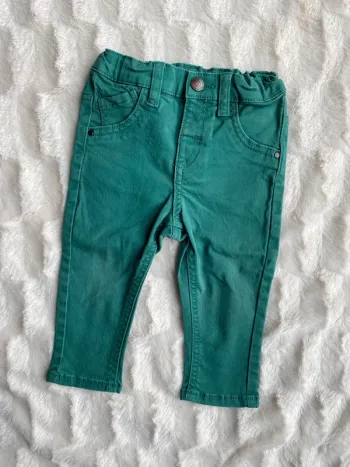 Jeans vert kiabi
