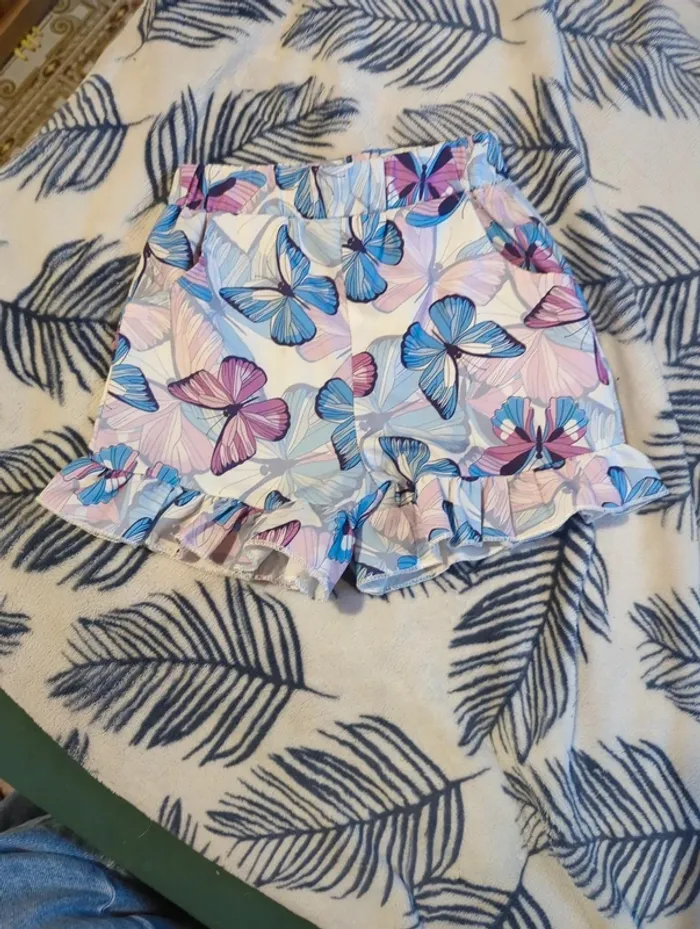 Short fluide et léger papillons - photo numéro 2