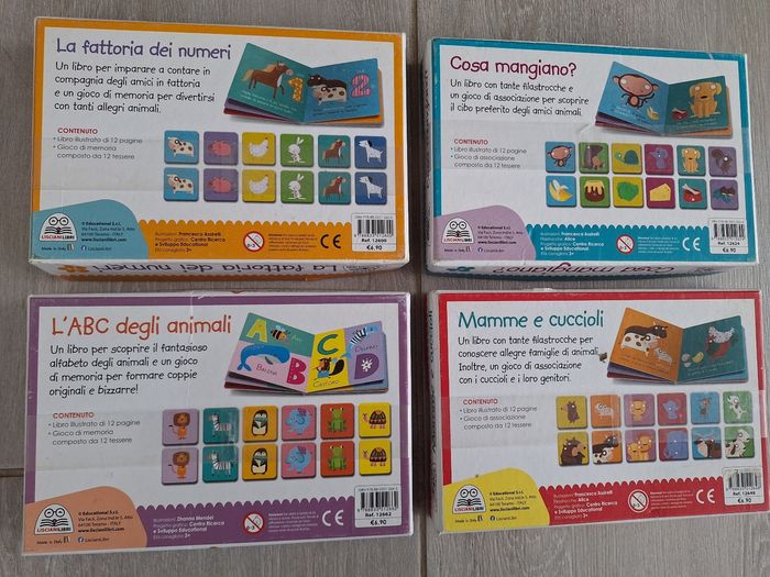 4 livres éducatif en italien - photo numéro 2