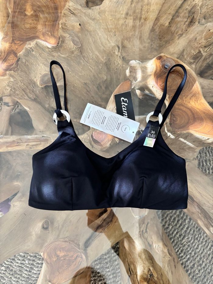 Haut de maillot de bain Etam noir