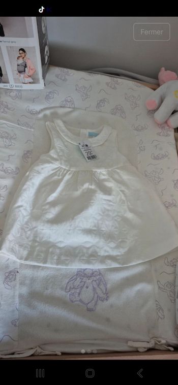 Robe bébé fille