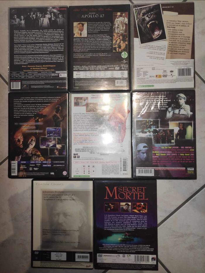 DVD Lot de 8 - photo numéro 2