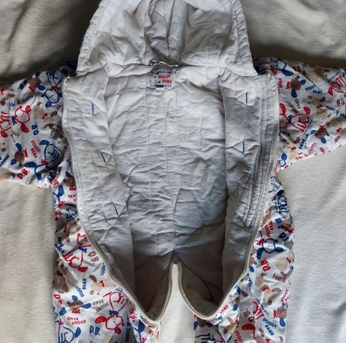 Combinaison automne-hiver bébé 6 mois "Fox & Scots" - photo numéro 4