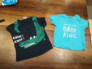 Lot de 2 t shirts été 23 mois