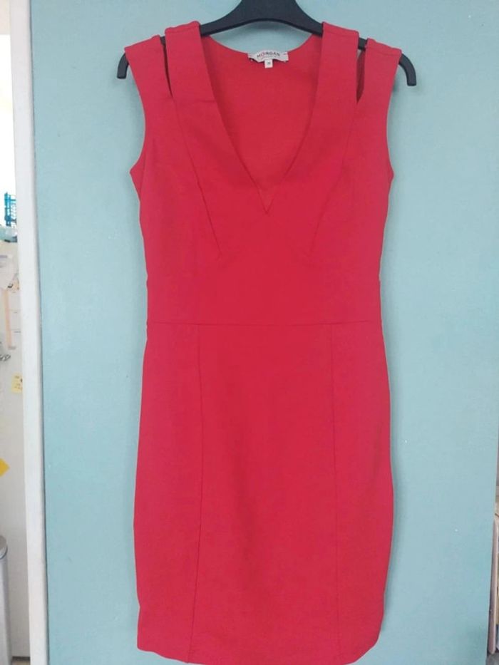 Robe habillé Morgan rouge taille 36 - photo numéro 1