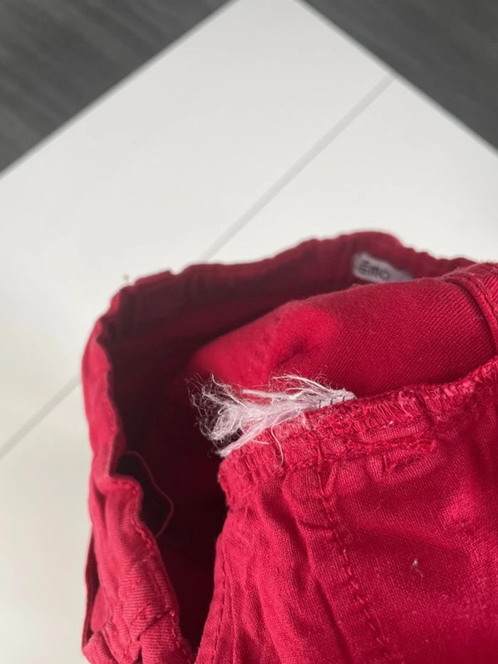 Pantalon rouge taille 12 ans marque gemo - photo numéro 5