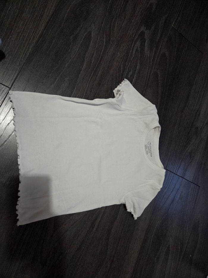 T-shirt blanc 5/6 ans - photo numéro 2