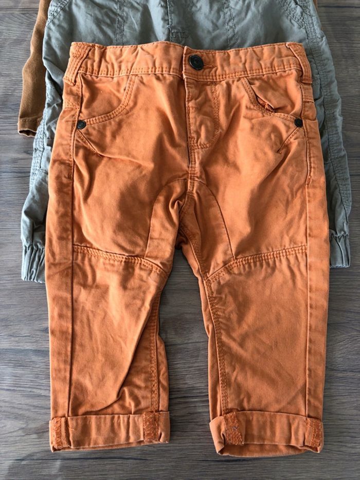 Lot de 7 pantalons taille 6 mois - photo numéro 7