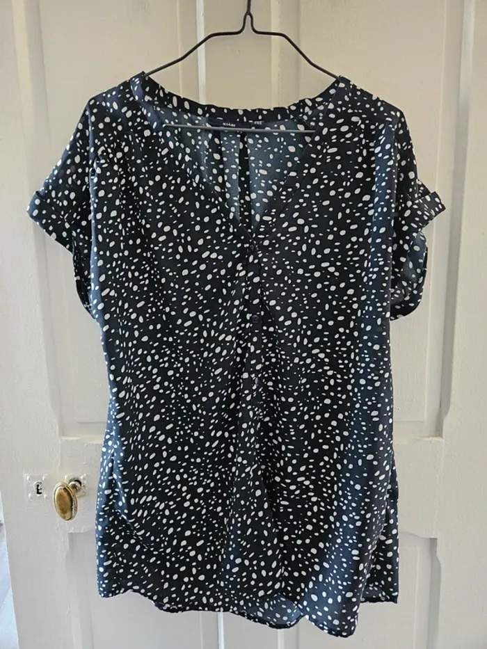 Blouse manches courtes T.L - photo numéro 8
