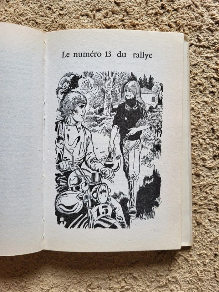Livre vintage "15 histoires de moto" - 1973 - photo numéro 10