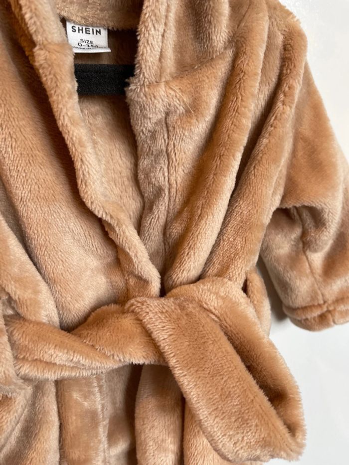 Peignoir ourson marron neuf mixte SHEIN taille 1 mois - photo numéro 2