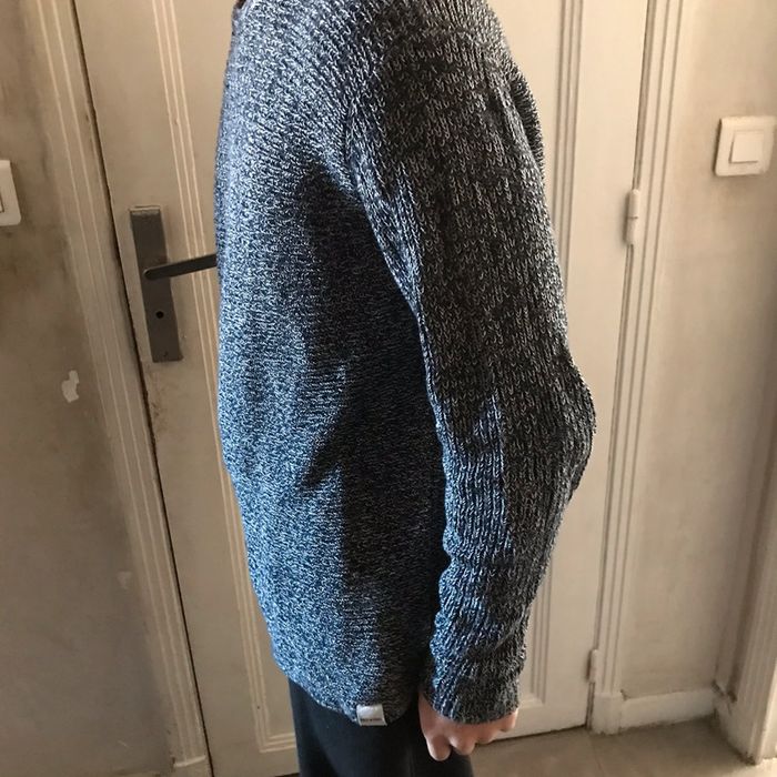 Pull gris chiné marque Only & Sons taille M - photo numéro 8
