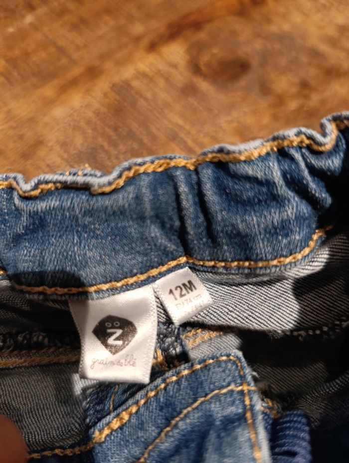 Jeans grain de blé 12 mois - photo numéro 2